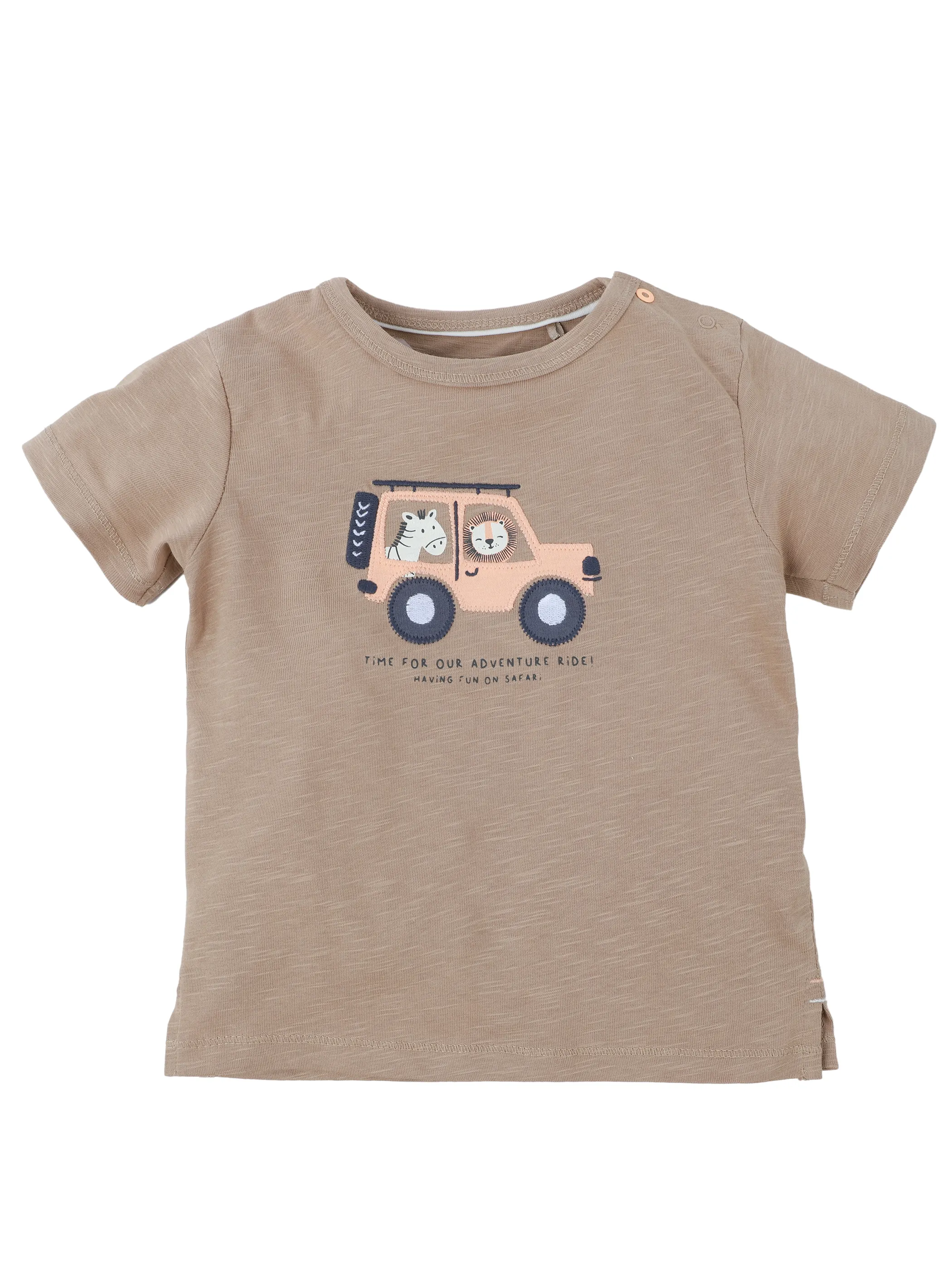 Staccato 230094238 Kn.-T-Shirt Braun 927437 706 1